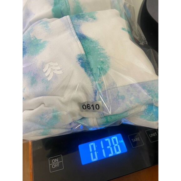 All in Motion Women's XL Tie-Dye French Terry Crewneck Sweatshirt Side Pockets - Picture 10 of 10